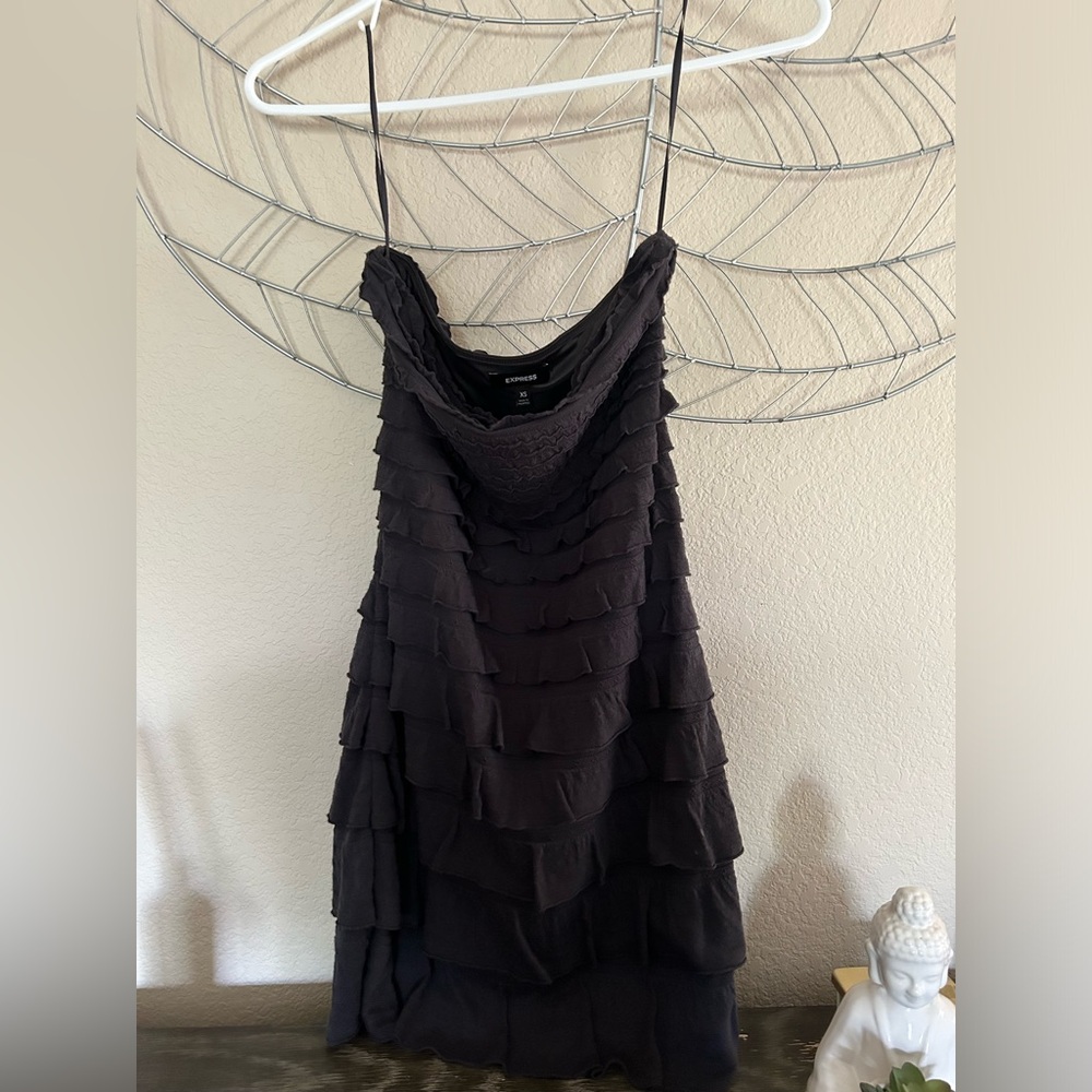 Express grey cocktail dress